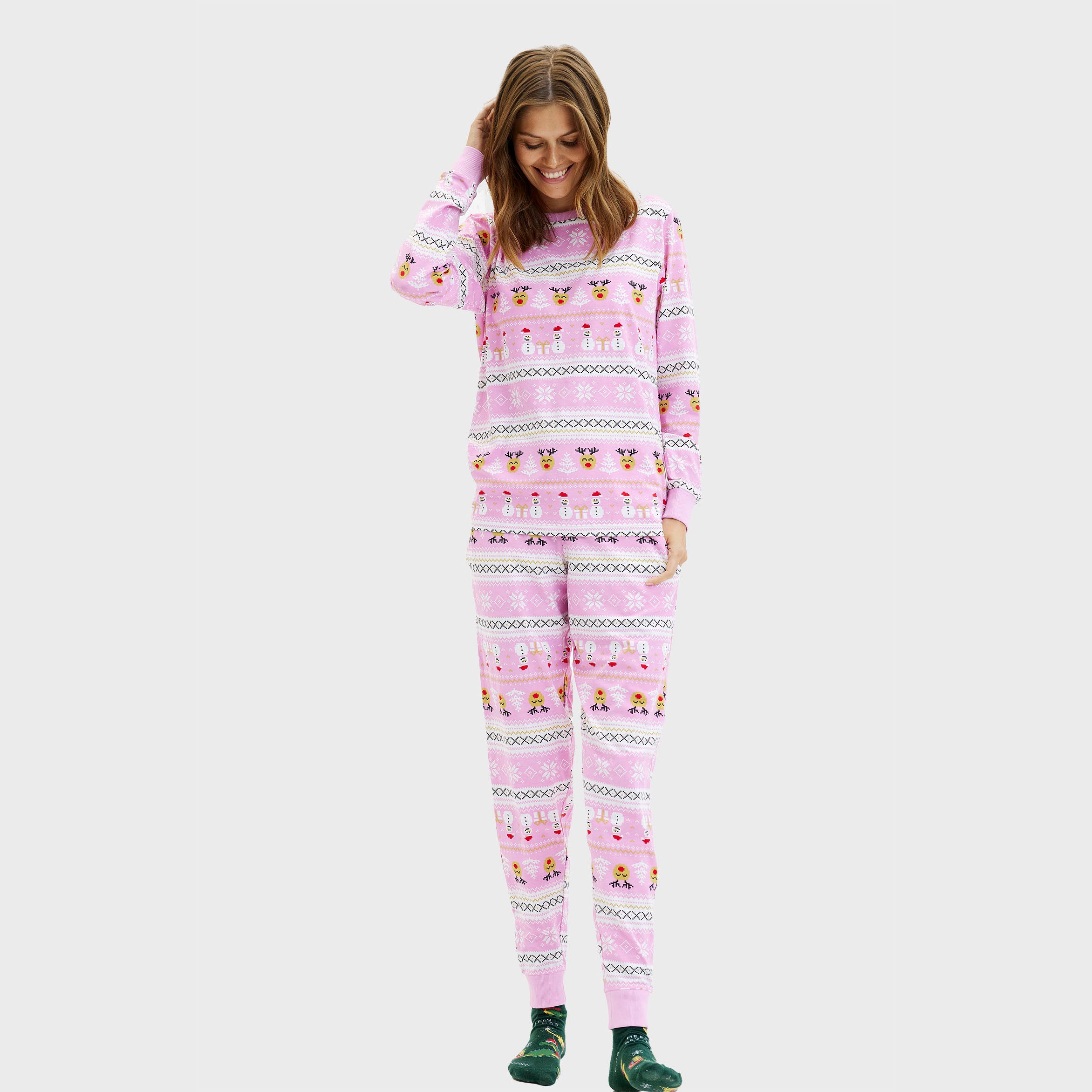 The reinstyle pyjamas pink - Women